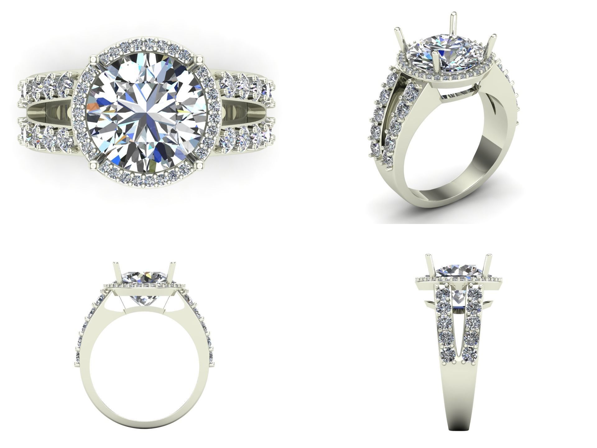 Ring bi52 3D print model_5