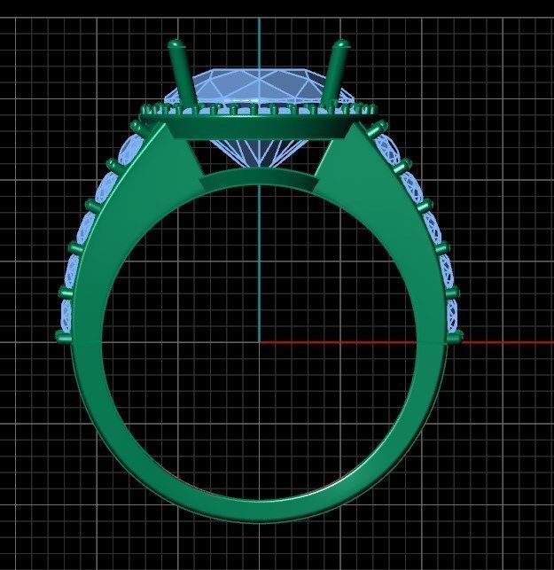 Ring bi52 3D print model_6