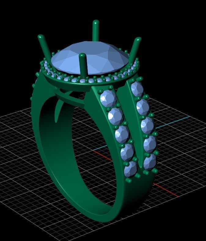 Ring bi52 3D print model_10