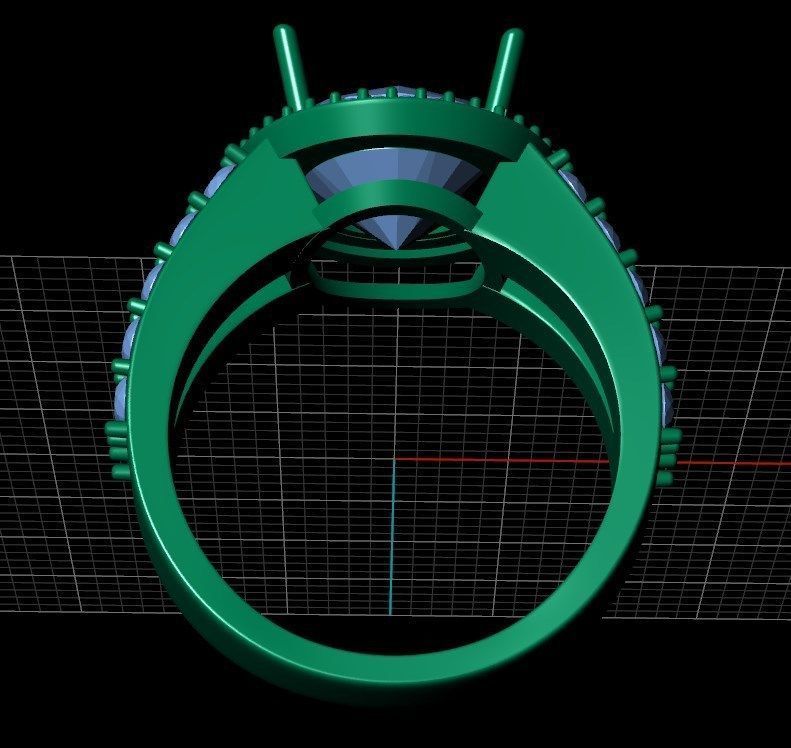 Ring bi52 3D print model_11