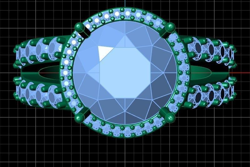 Ring bi52 3D print model_7