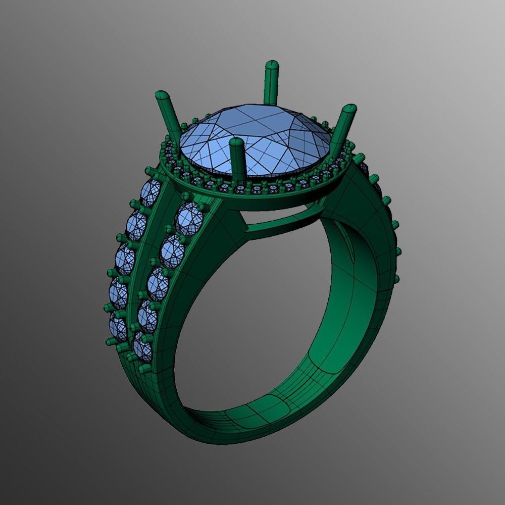Ring bi52 3D print model_2