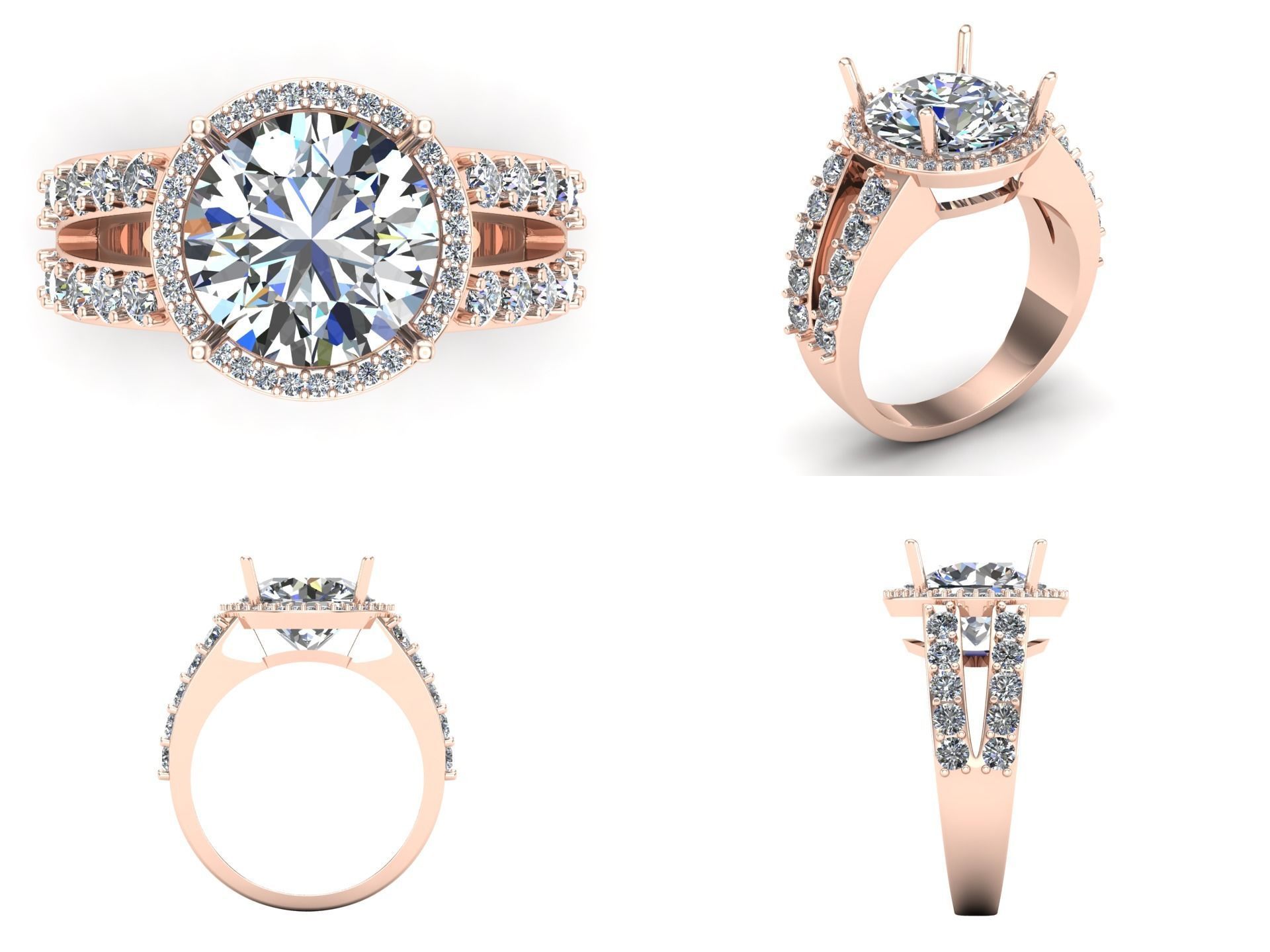 Ring bi52 3D print model_4