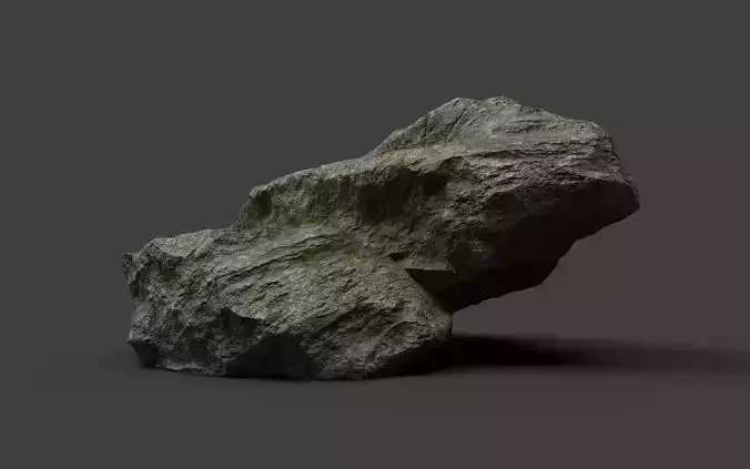 Rock 3-1 Low-poly 3D model