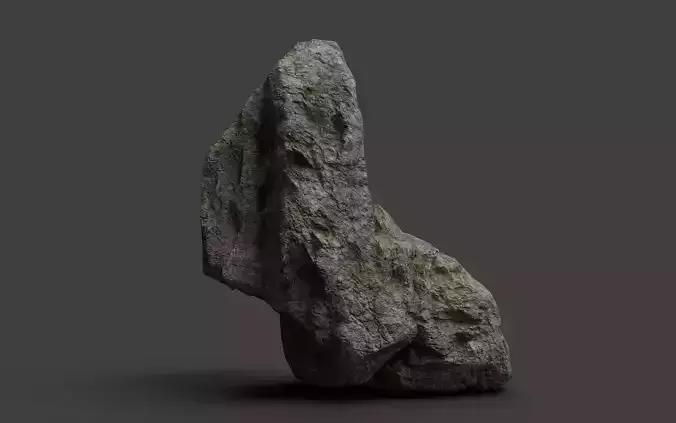 Rock 3-2 Low-poly 3D model