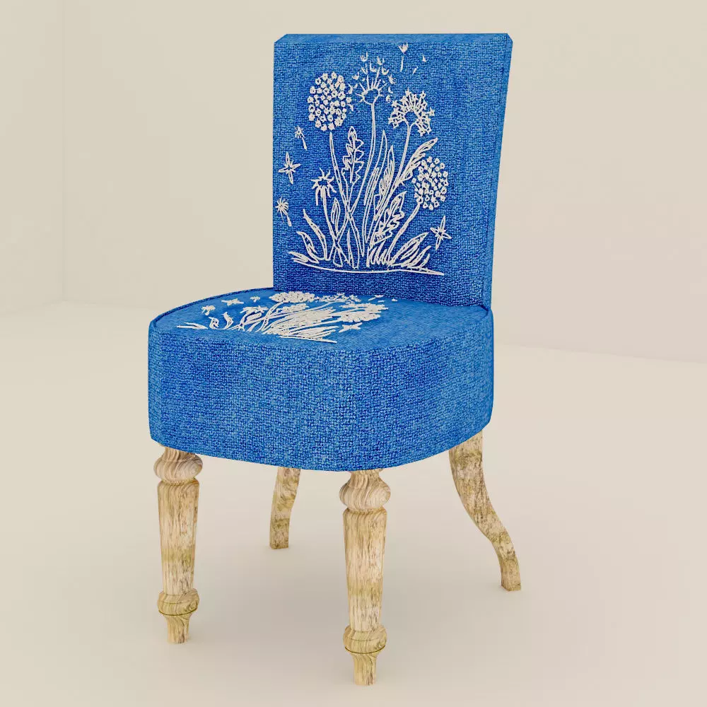 Old Style Chair 3D print model
