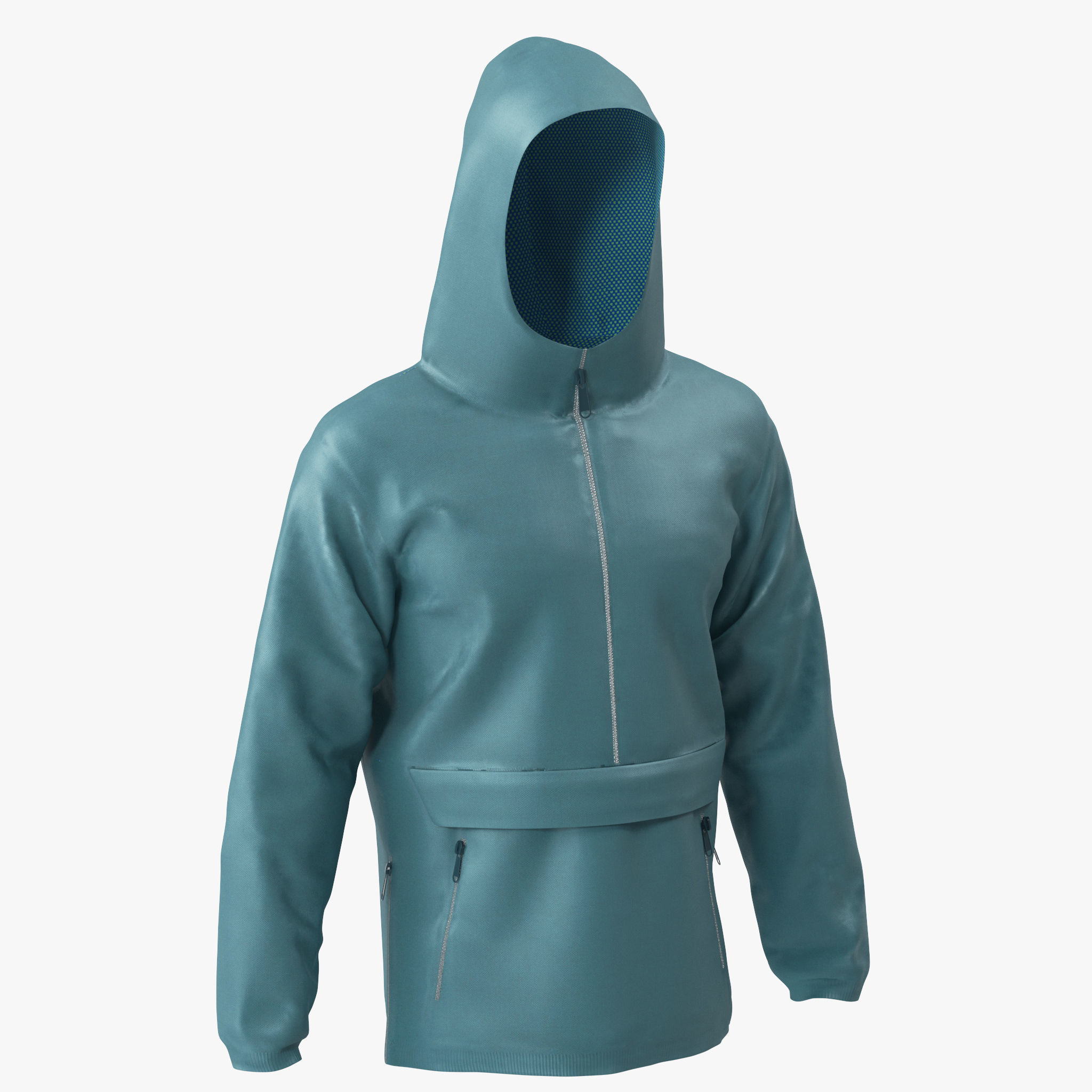 Waterproof Jacket 3D model_8