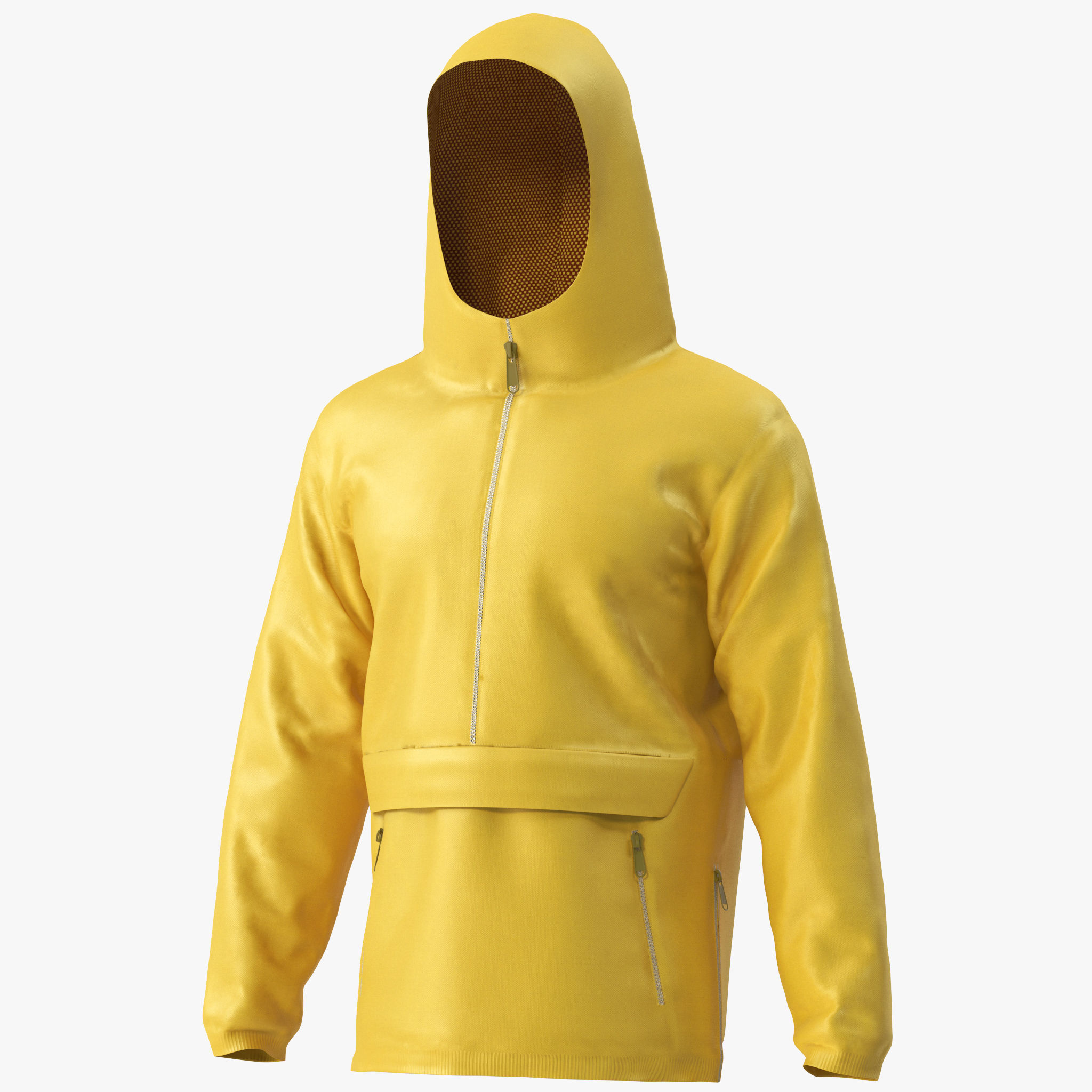 Waterproof Jacket 3D model_1