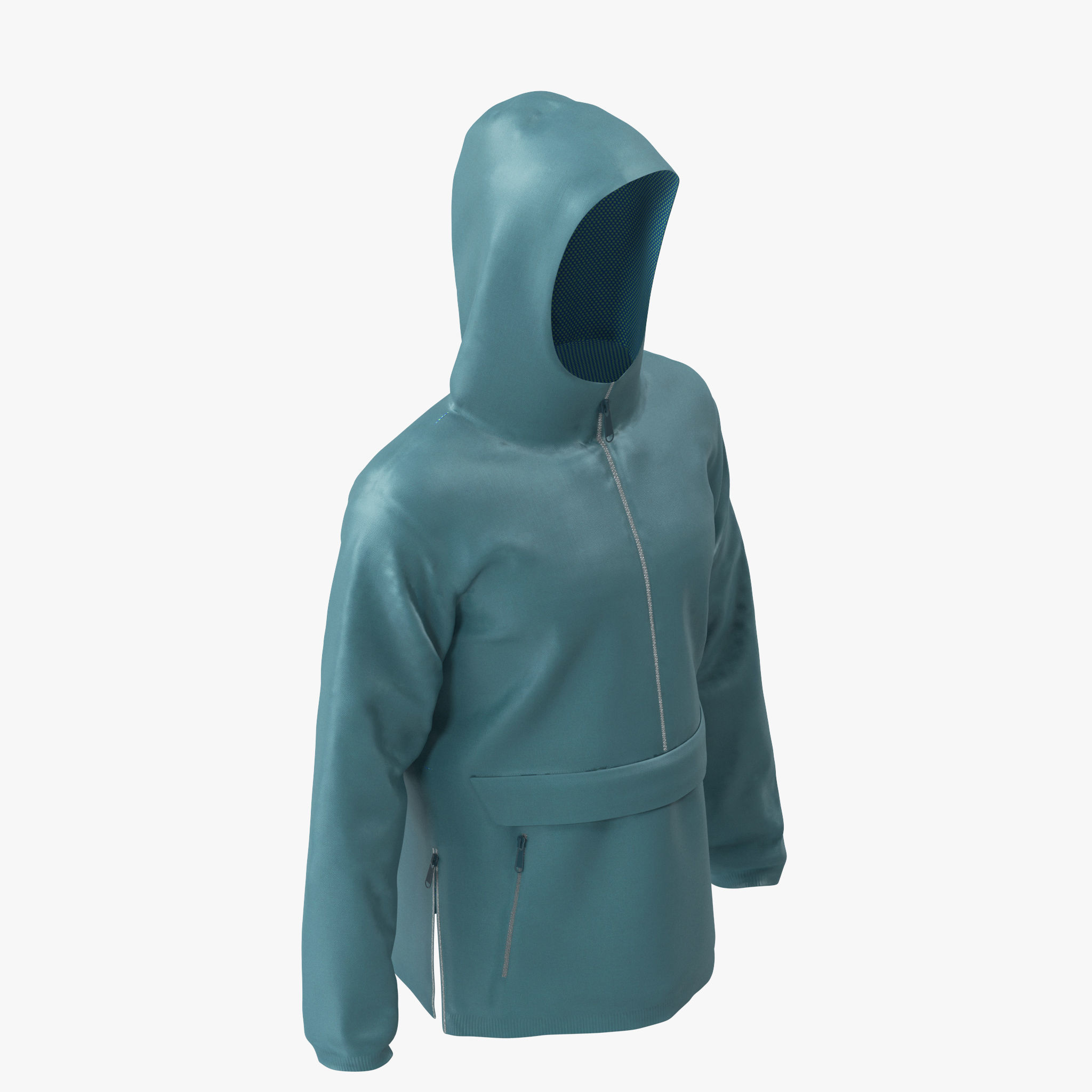 Waterproof Jacket 3D model_14
