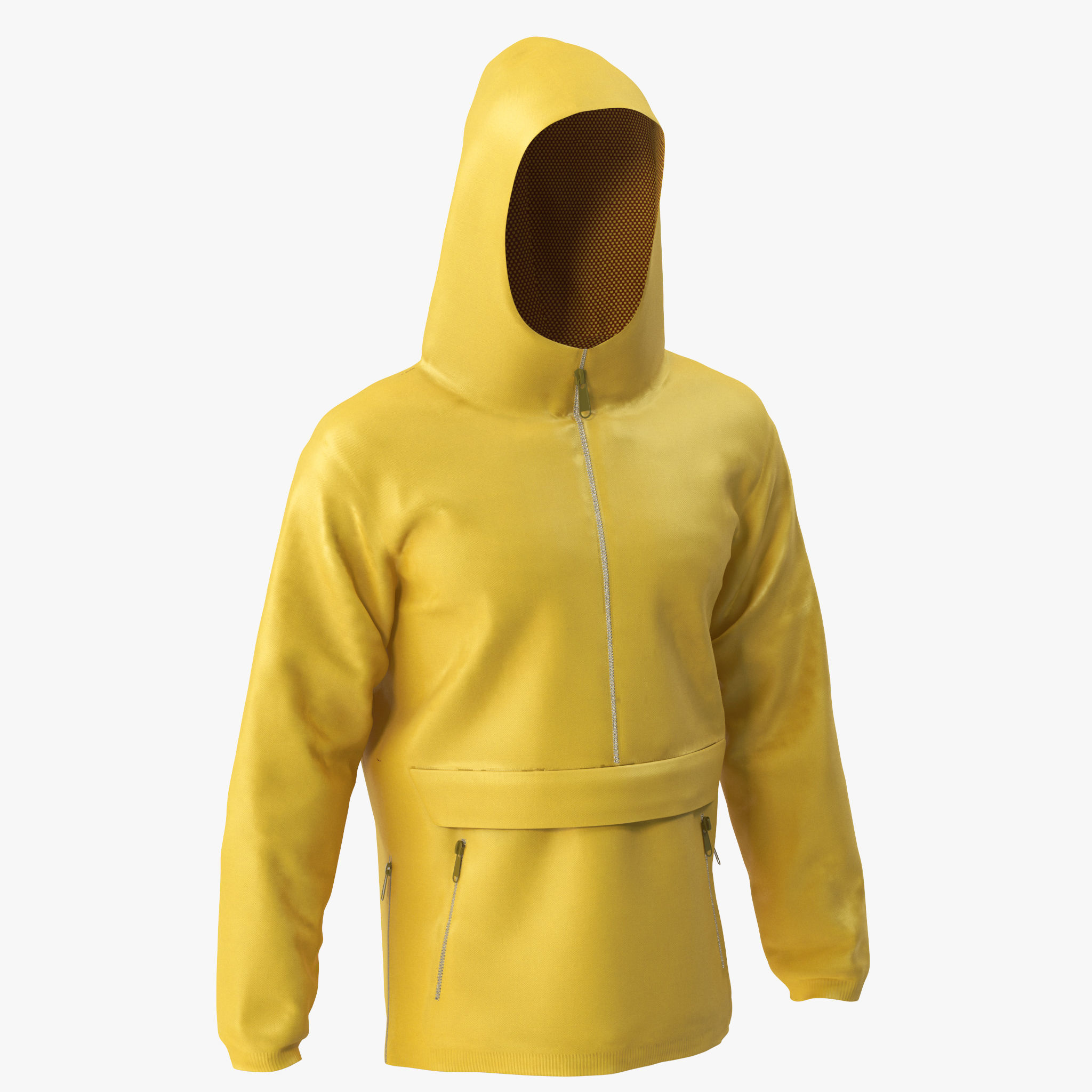 Waterproof Jacket 3D model_7