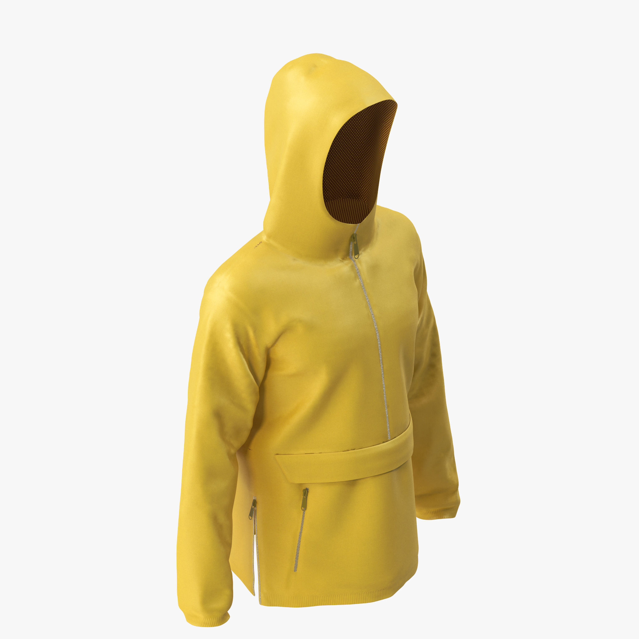 Waterproof Jacket 3D model_13