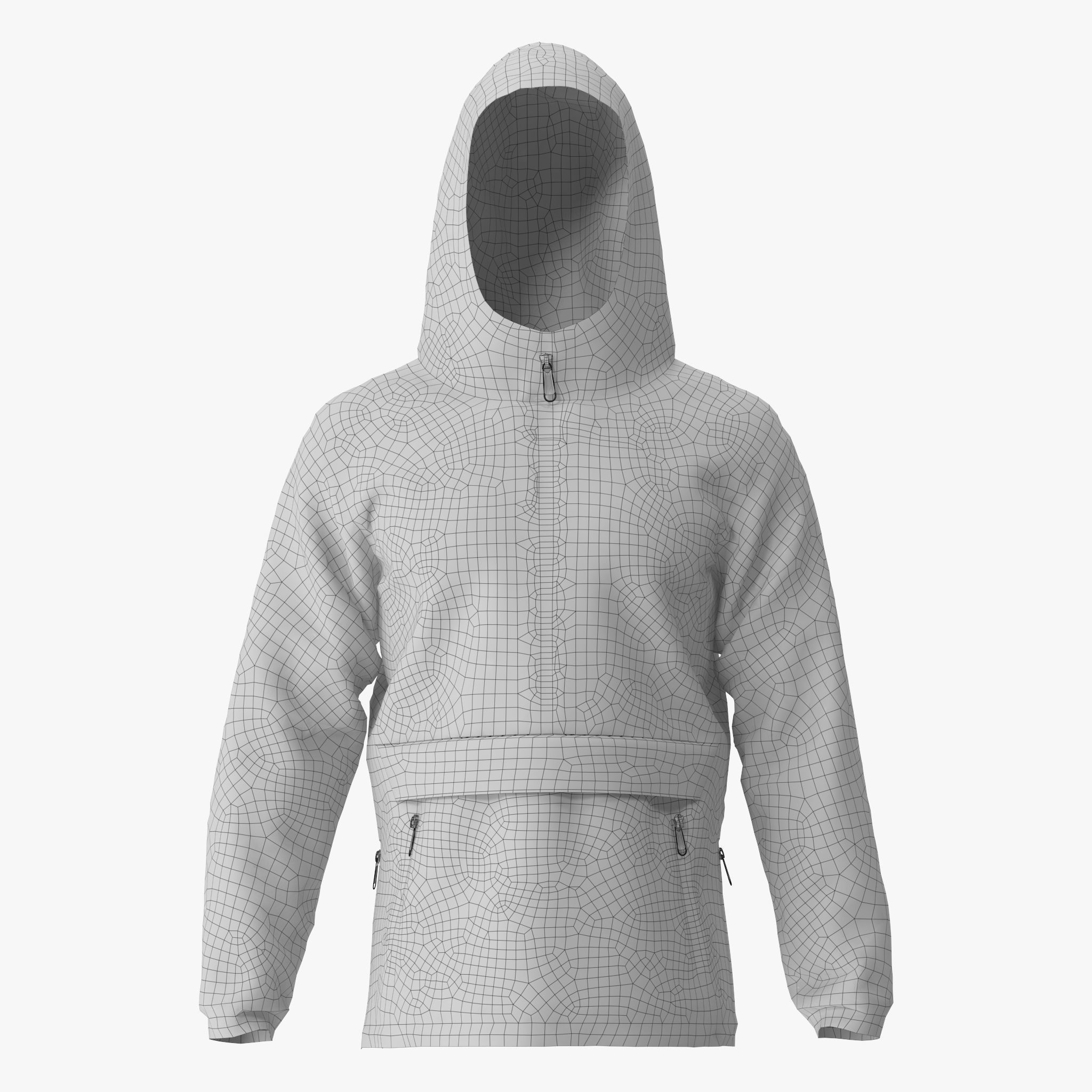 Waterproof Jacket 3D model_16