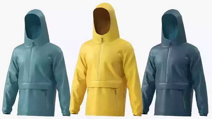Waterproof Jacket 3D model