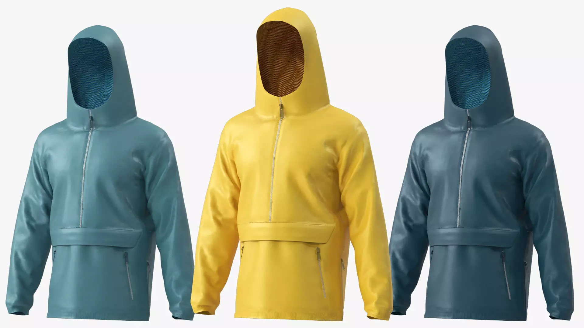 Waterproof Jacket 3D model_0