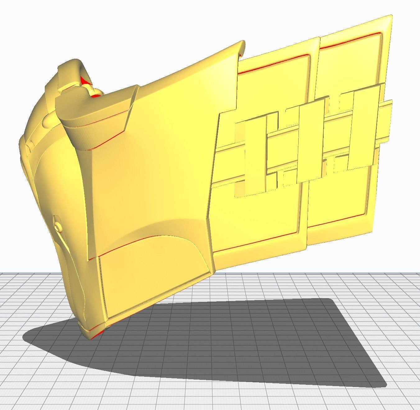 Mortal Kombat Sub Zero Face Mask Free 3D print model_2