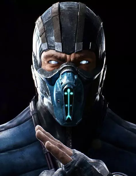 Mortal Kombat Sub Zero Face Mask Free 3D print model_0