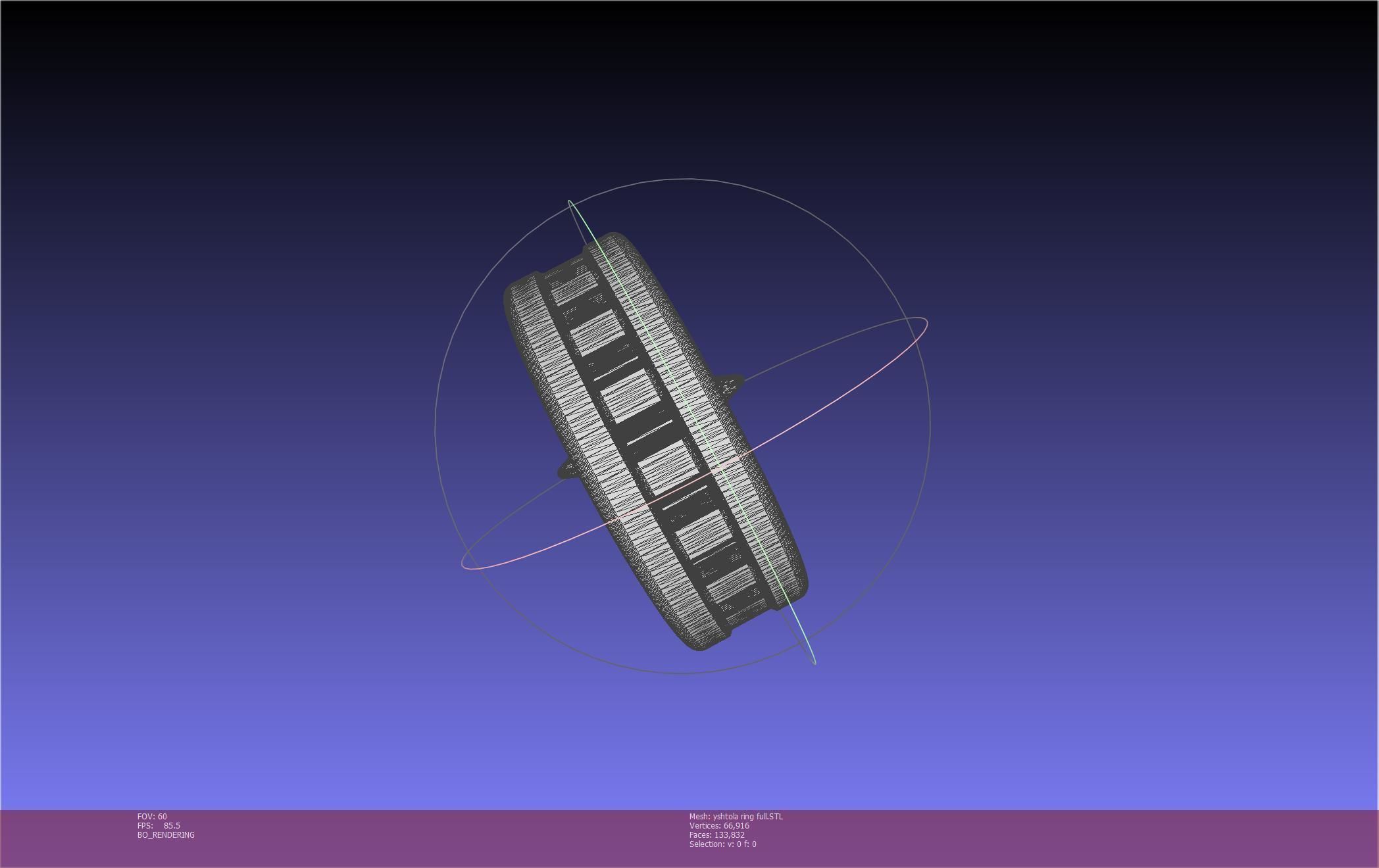 Final Fantasy XIV Yshtola Ring Printable Model 3D print model_27