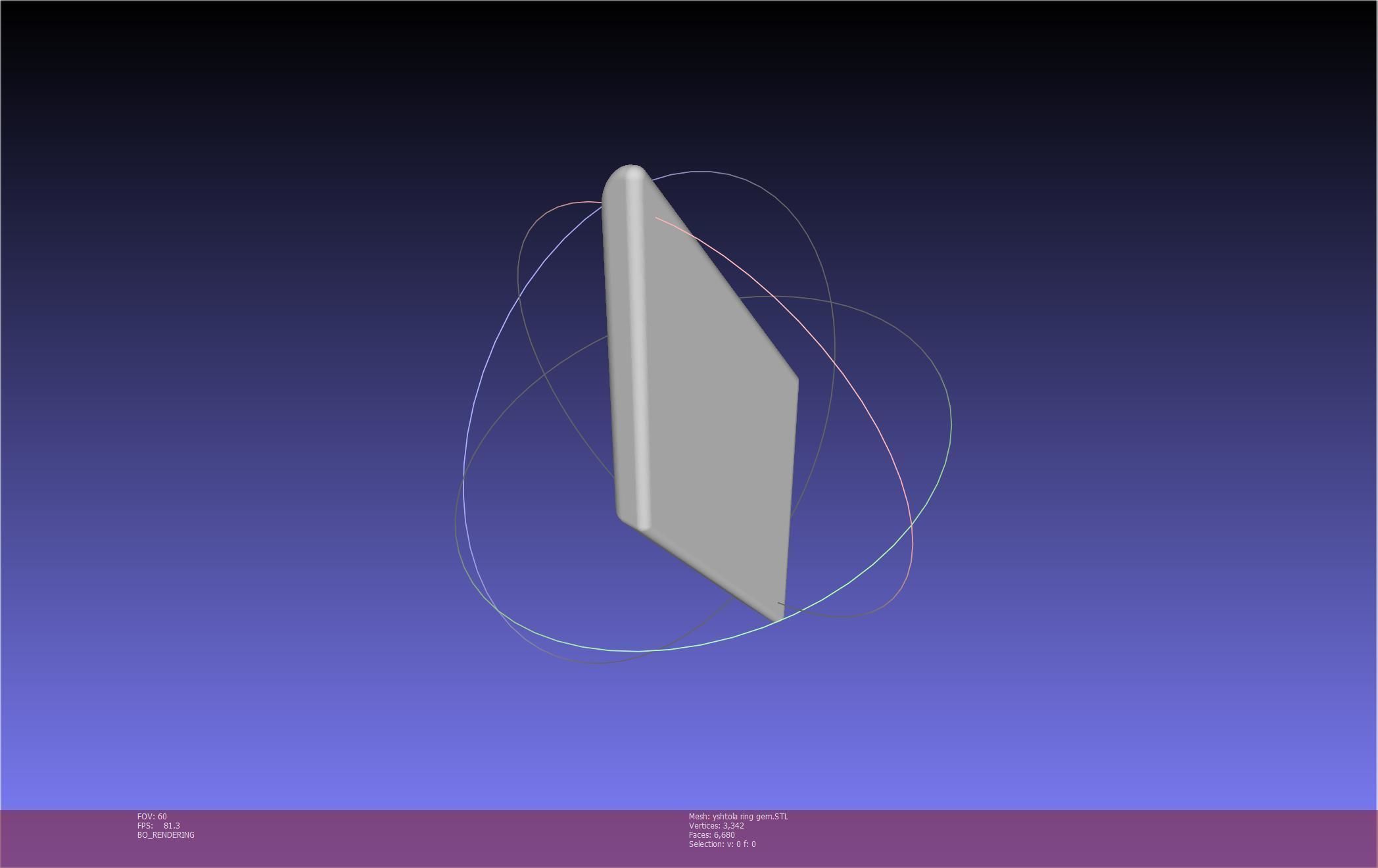 Final Fantasy XIV Yshtola Ring Printable Model 3D print model_64