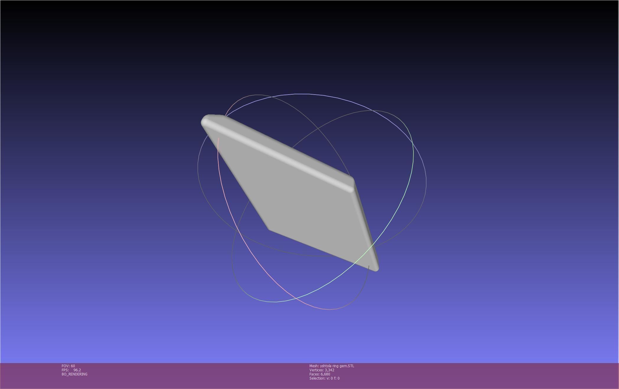 Final Fantasy XIV Yshtola Ring Printable Model 3D print model_72