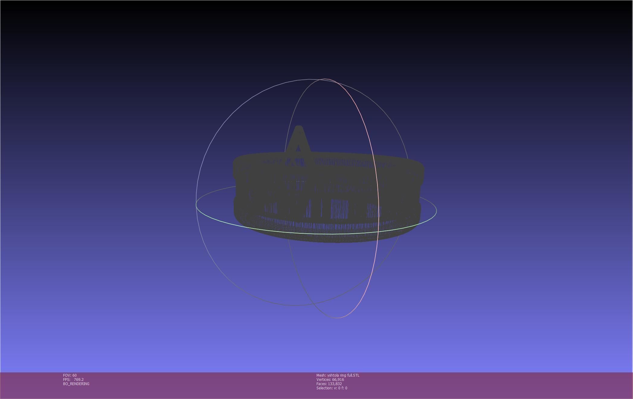 Final Fantasy XIV Yshtola Ring Printable Model 3D print model_22