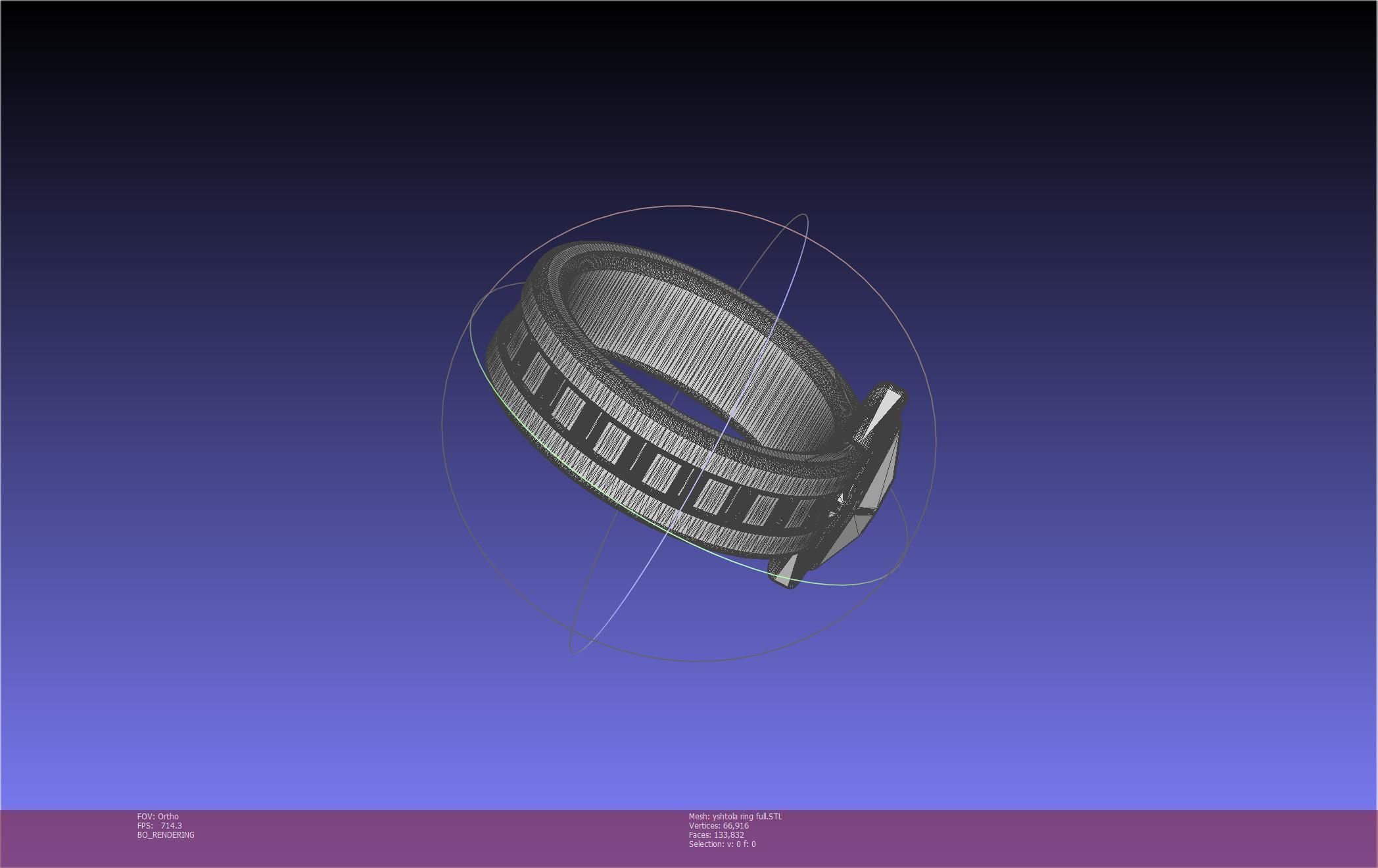 Final Fantasy XIV Yshtola Ring Printable Model 3D print model_59