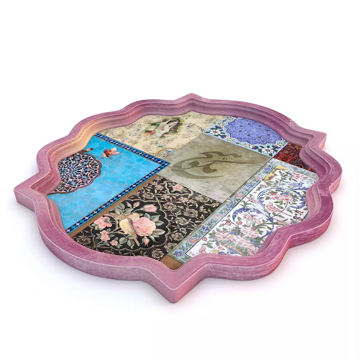 scratched frame Free 3D model