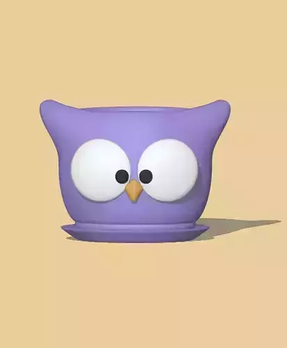 Owl pot