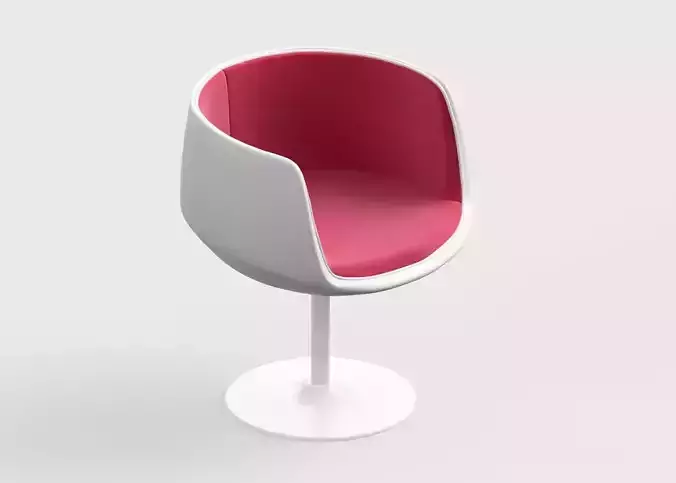 armchair modern 27 3D model