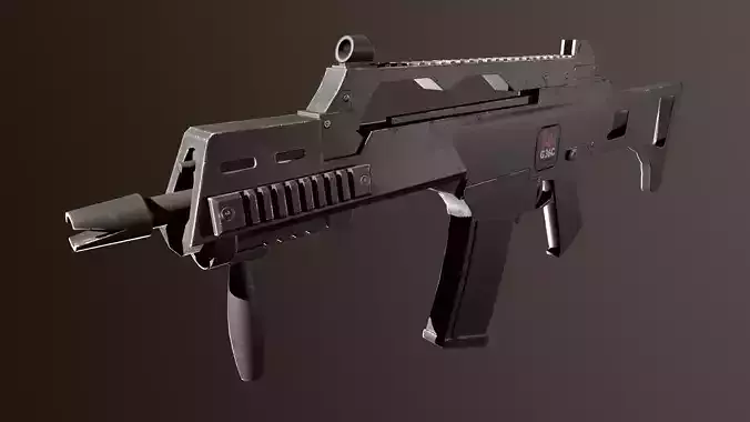 Heckler  Koch G36C Low-poly 3D model