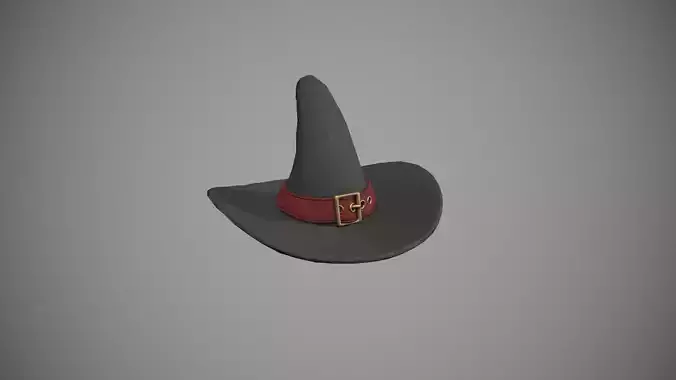 Witch Hat - Red Strap