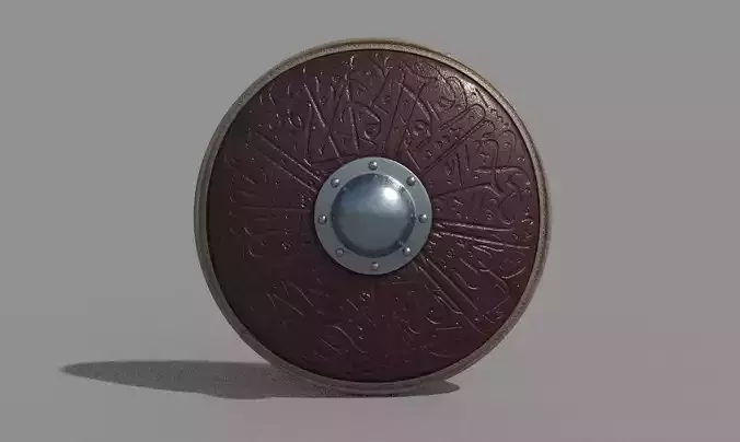 Medieval round shield
