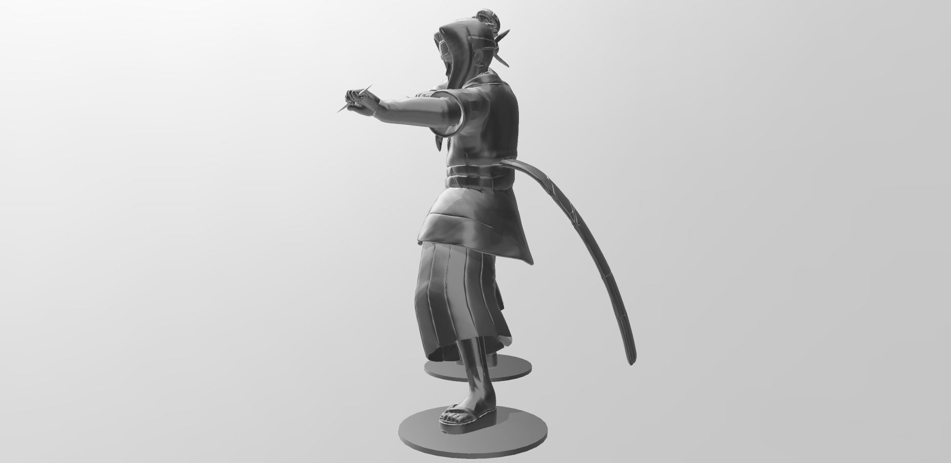 Haku from Naruto 3D print model_2