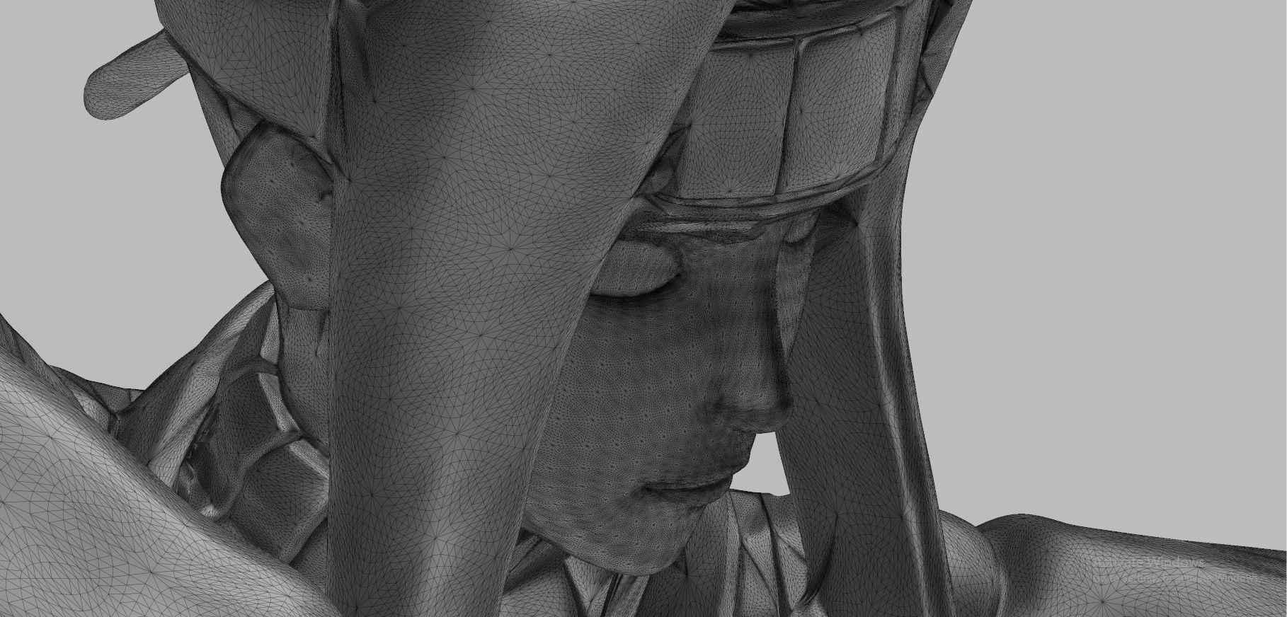 Haku from Naruto 3D print model_6