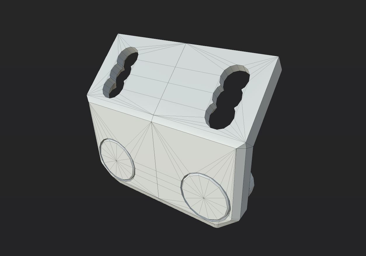 Arisaka Defence Offset Scout Mount M-LOK Low poly PBR  Low-poly 3D model_5