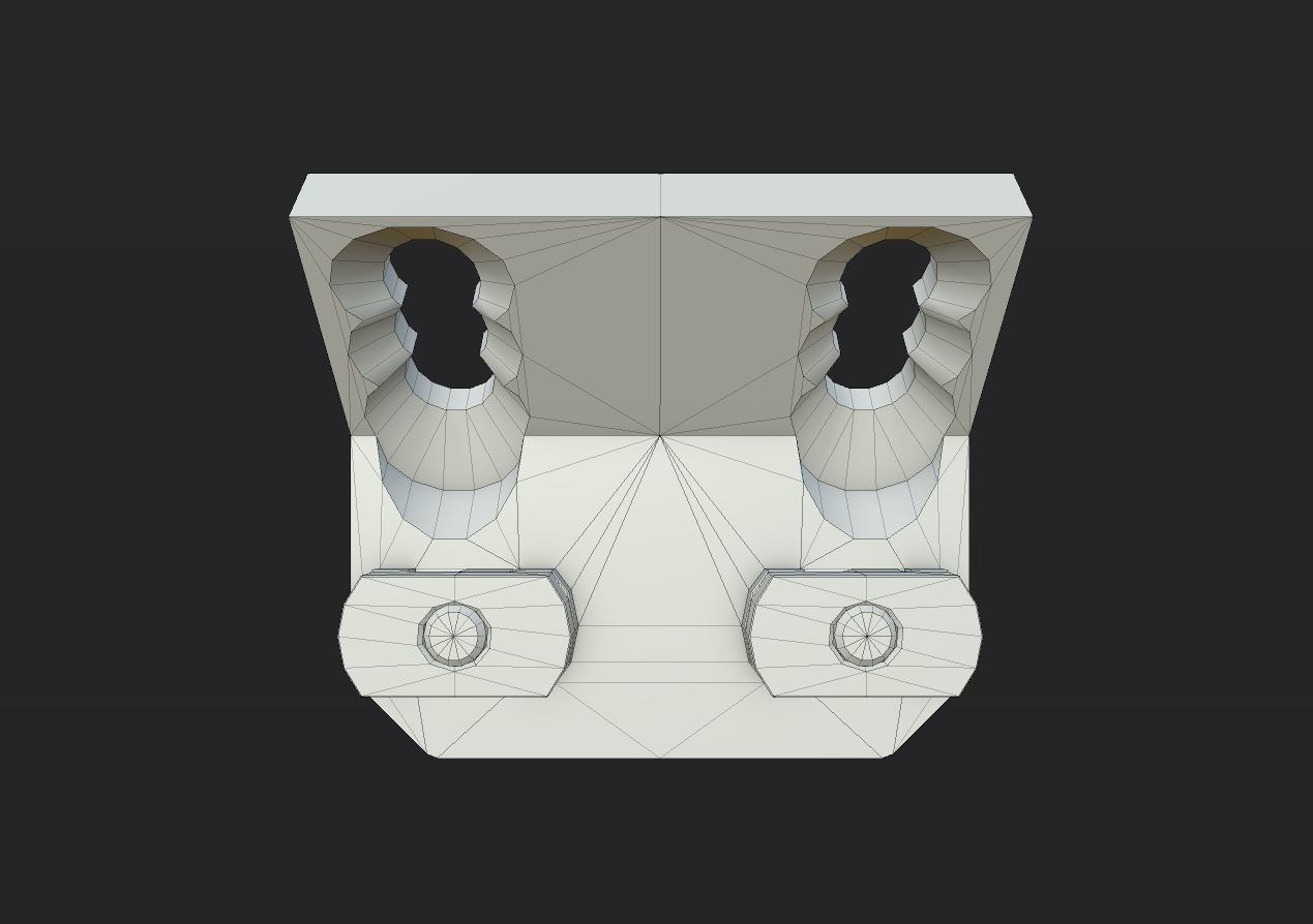 Arisaka Defence Offset Scout Mount M-LOK Low poly PBR  Low-poly 3D model_4