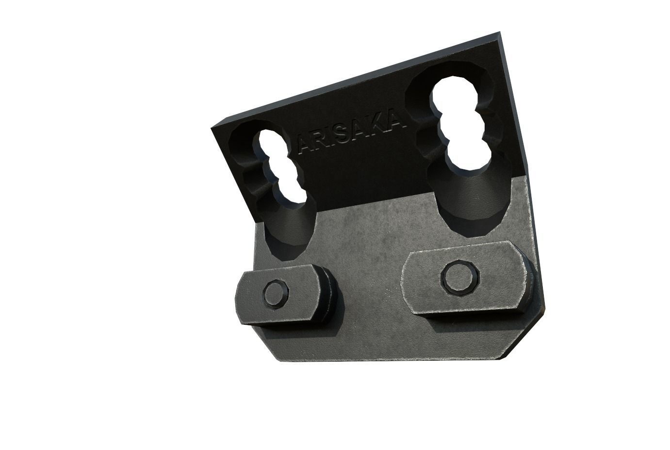 Arisaka Defence Offset Scout Mount M-LOK Low poly PBR  Low-poly 3D model_8