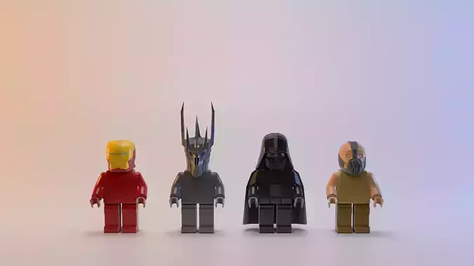 Toy black characters