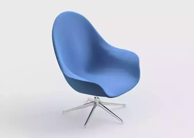 armchair modern 28 3D model