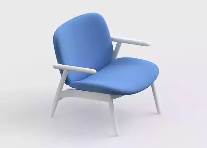 armchair modern 31 3D model