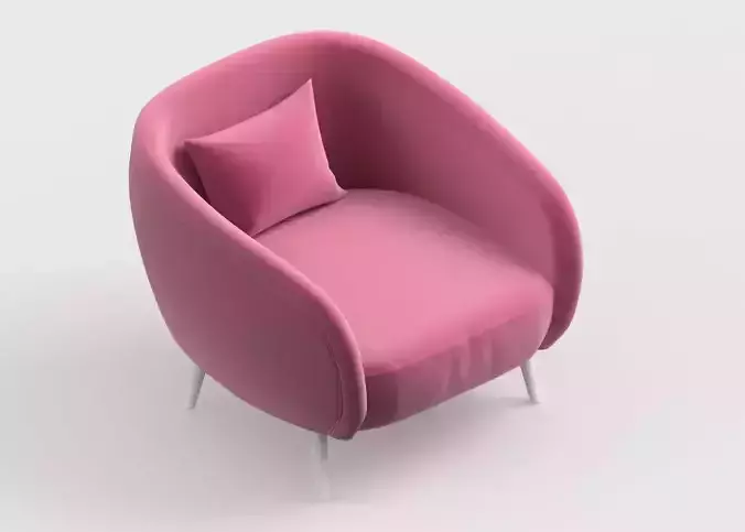 armchair modern 32 3D model