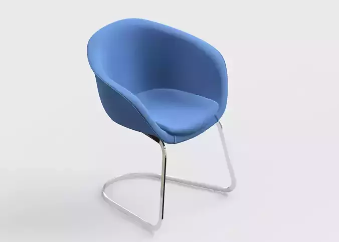 armchair modern 33 3D model