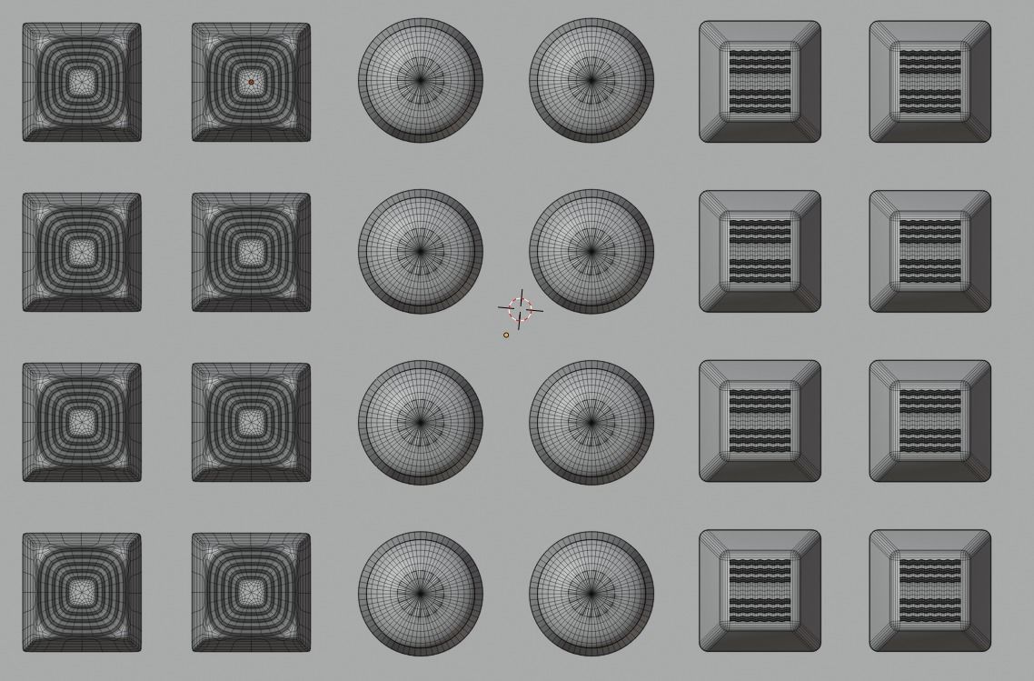 Chocolate christmas chocolates in box 3D model_10