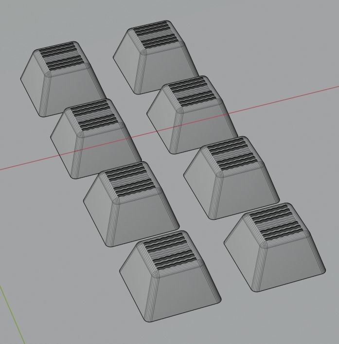 Chocolate christmas chocolates in box 3D model_7