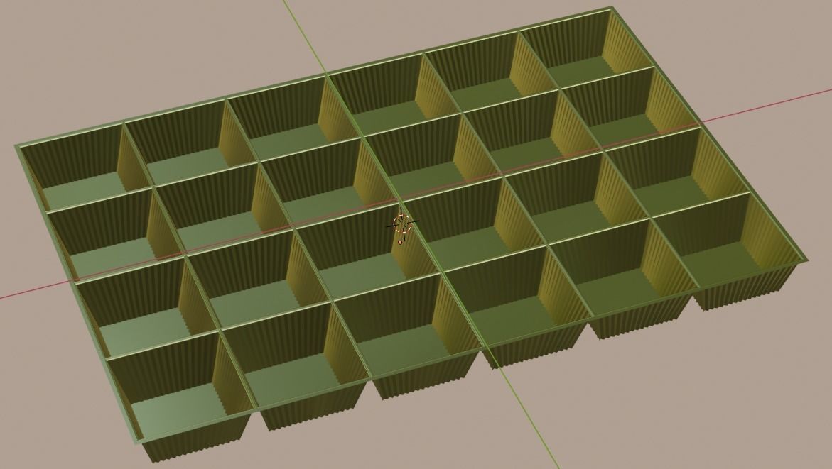 Chocolate christmas chocolates in box 3D model_11