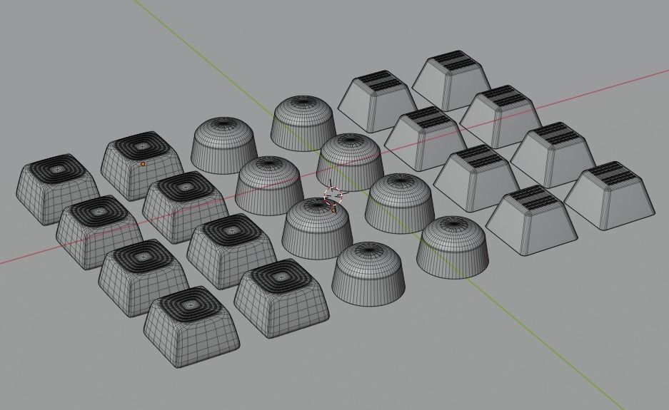 Chocolate christmas chocolates in box 3D model_5