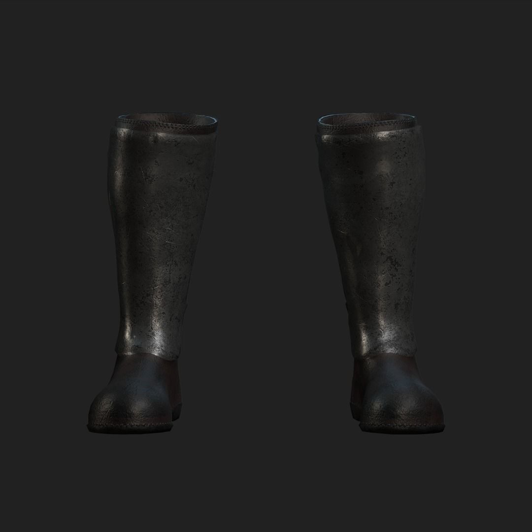 The Guardian Fantasy Armor Low-poly 3D model Low-poly 3D model_10