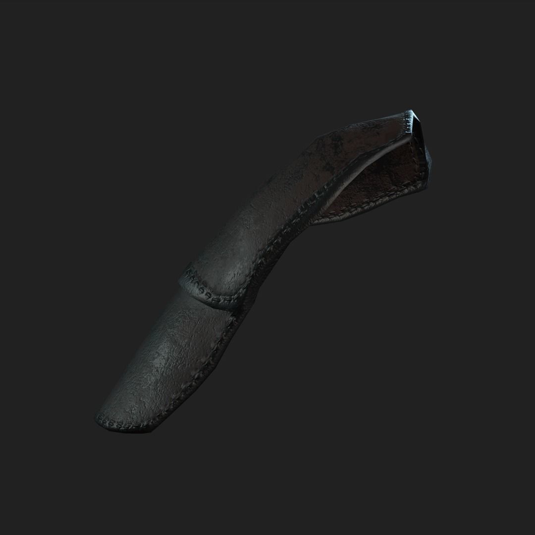 The Guardian Fantasy Armor Low-poly 3D model Low-poly 3D model_14