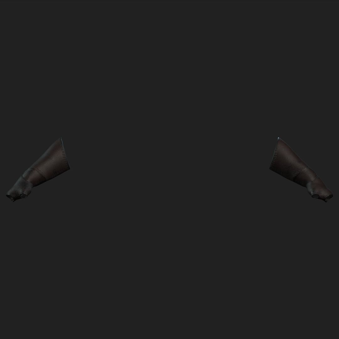 The Guardian Fantasy Armor Low-poly 3D model Low-poly 3D model_11