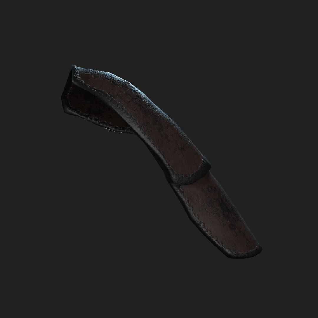 The Guardian Fantasy Armor Low-poly 3D model Low-poly 3D model_13