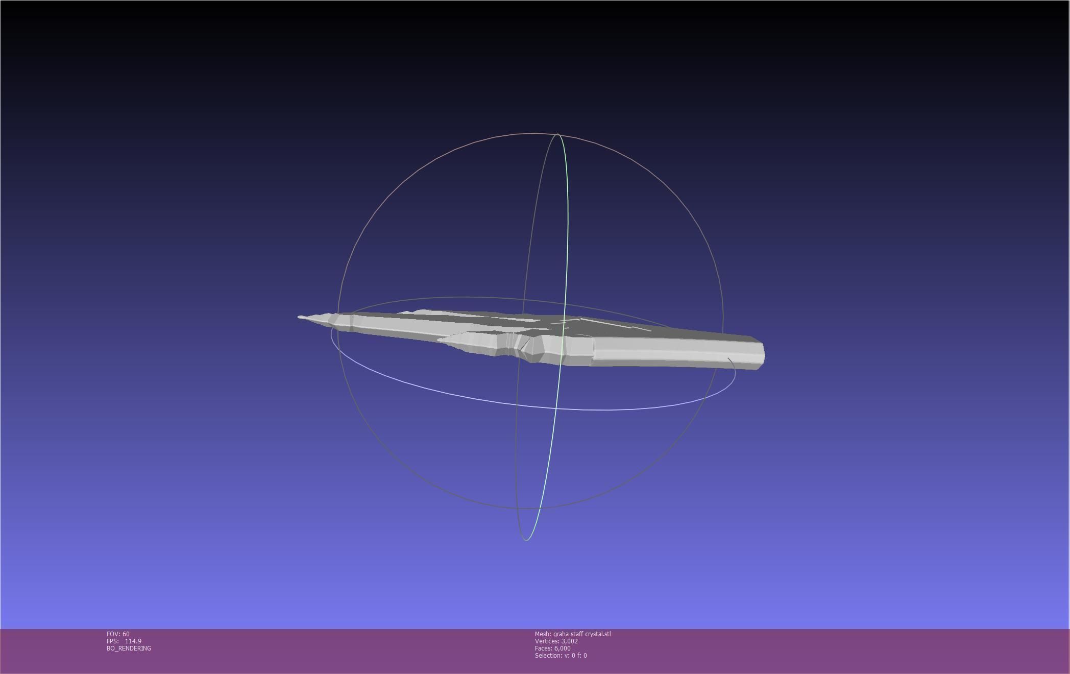 Final Fantasy XIV Graha Staff Printable Assembly 3D print model_96